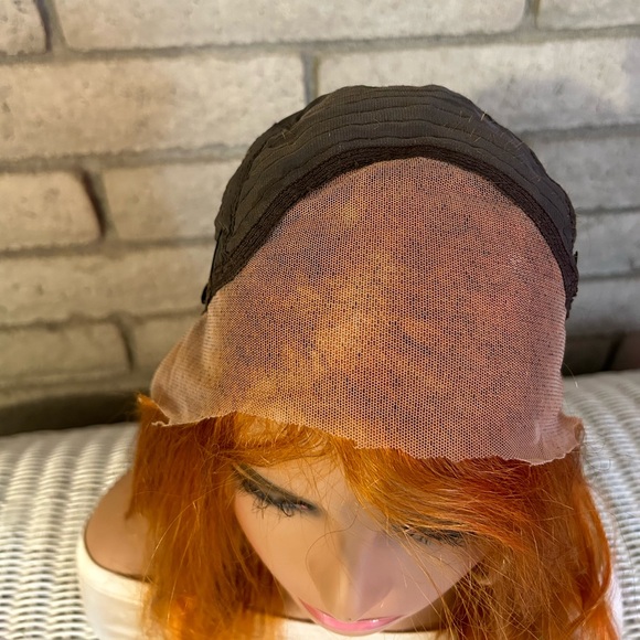 100% Human Hair Wig Ginger - Picture 7 of 10
